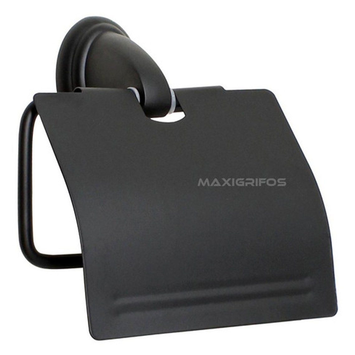 Juego De Accesorios Para Baño Negro Aluminio 6 Piezas 2