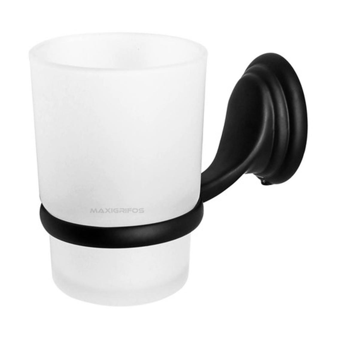 Juego De Accesorios Para Baño Negro Aluminio 6 Piezas 4