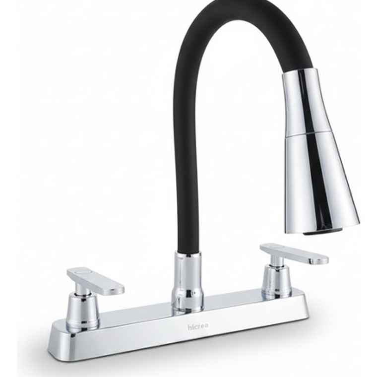 Mezclador Lavaplatos Cuello Flexible De 8 Pulgadas 1