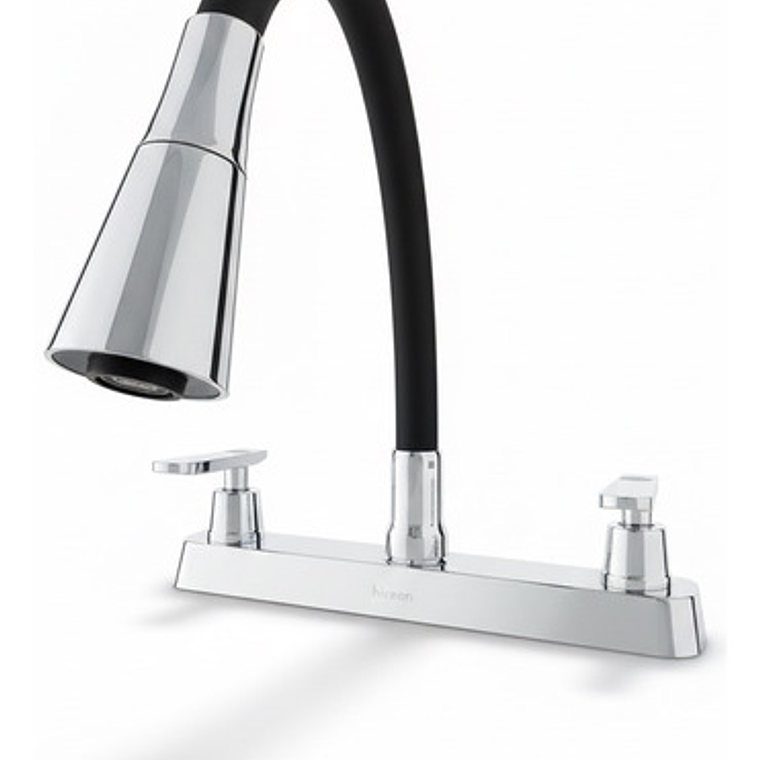 Mezclador Lavaplatos Cuello Flexible De 8 Pulgadas 4