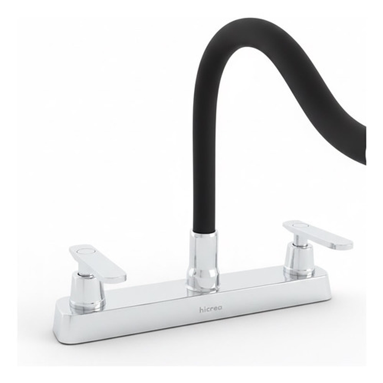 Mezclador Lavaplatos Cuello Flexible De 8 Pulgadas 5