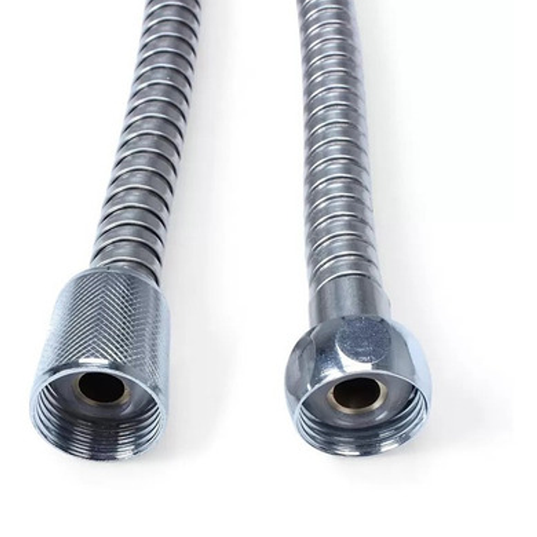 Manguera Cromada Flexible Para Ducha Telefono 1,5 Mt 5