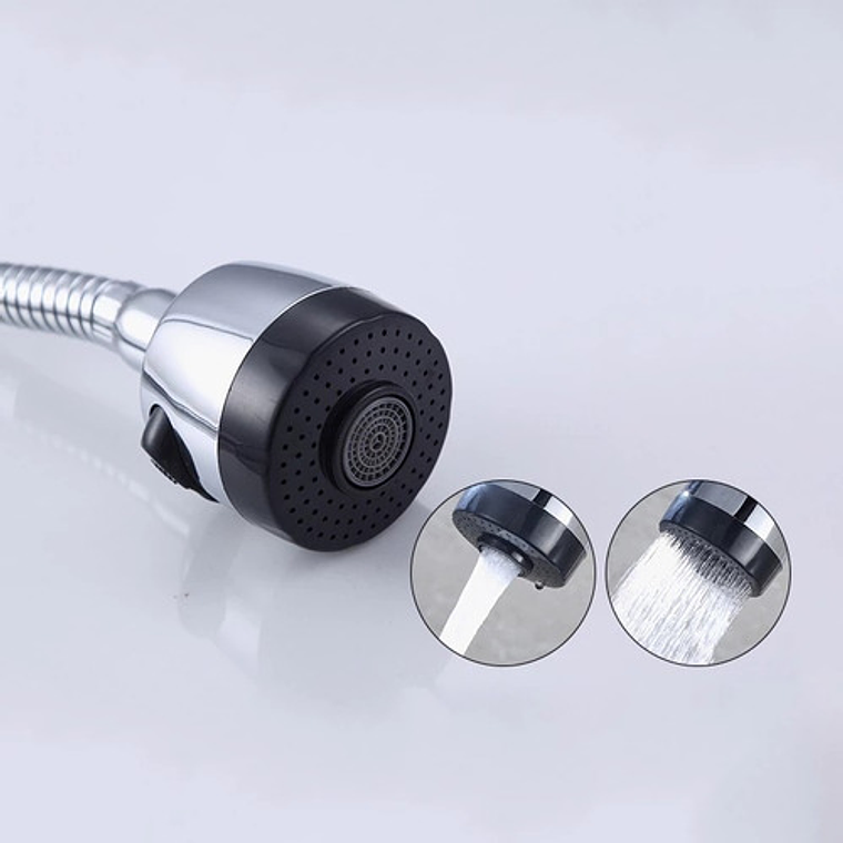 Grifo Llave Lavaplatos Flexible De Pared 3