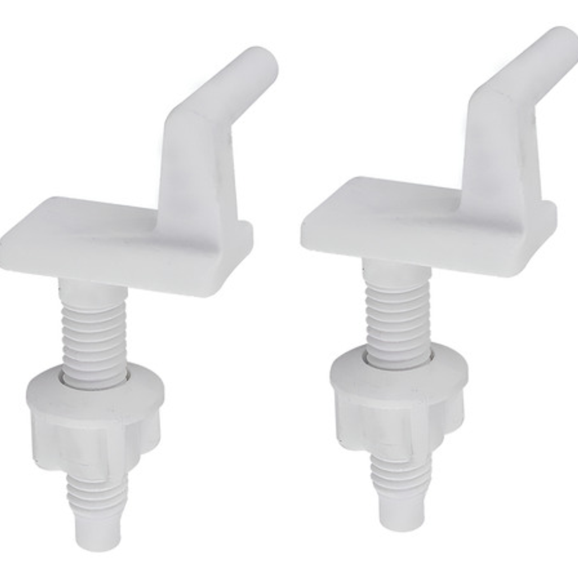 Par De Herrajes Tornillos Para Tapa O Asiento Sanitario  1