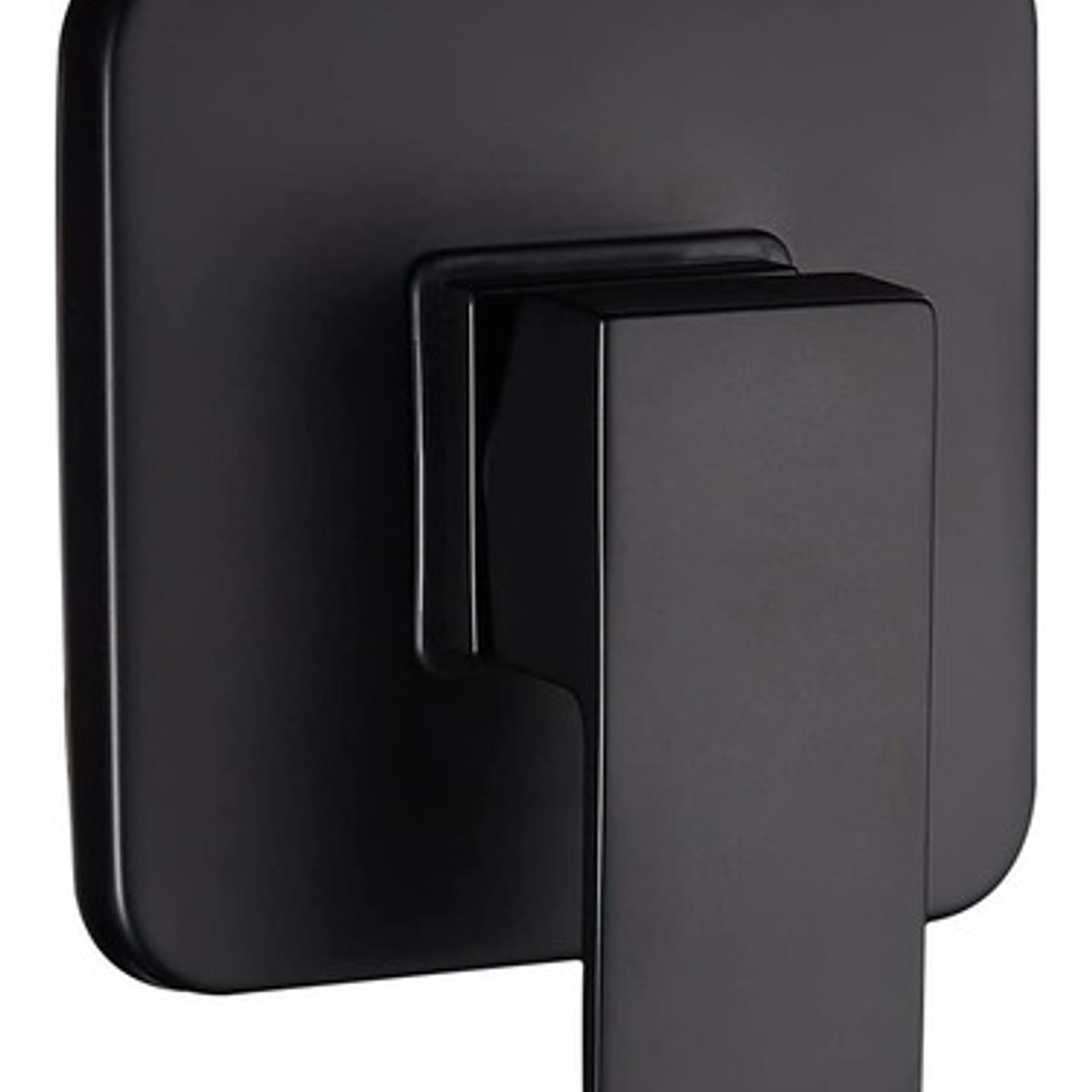 Mezclador Para Ducha Monocontrol Cuadrado Bronce Negro 5