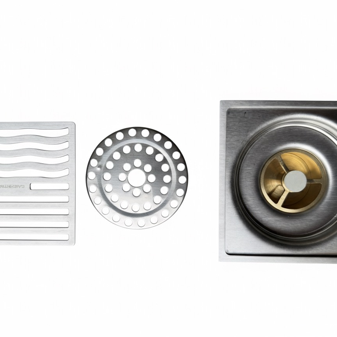 Rejilla De Piso Lujo Carpinter Ranurada 10x10 3