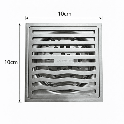 Rejilla De Piso Lujo Carpinter Ranurada 10x10