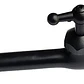 Llave Jardín Terminal Larga Negra Metálica - Miniatura 5