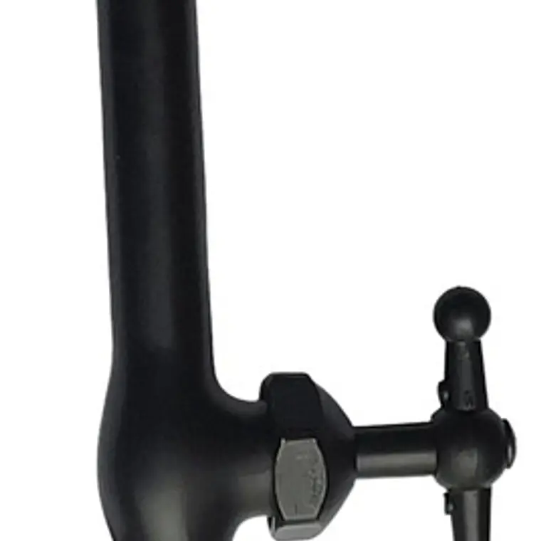 Llave Jardín Terminal Larga Negra Metálica 7