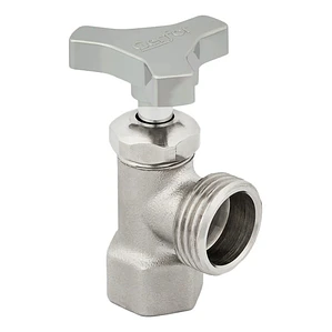 Llave Lavadora Satinada Metálica