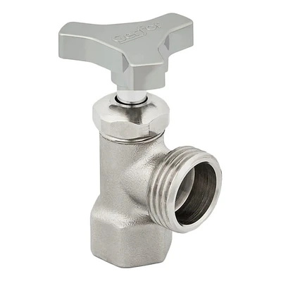 Llave Lavadora Satinada Metálica