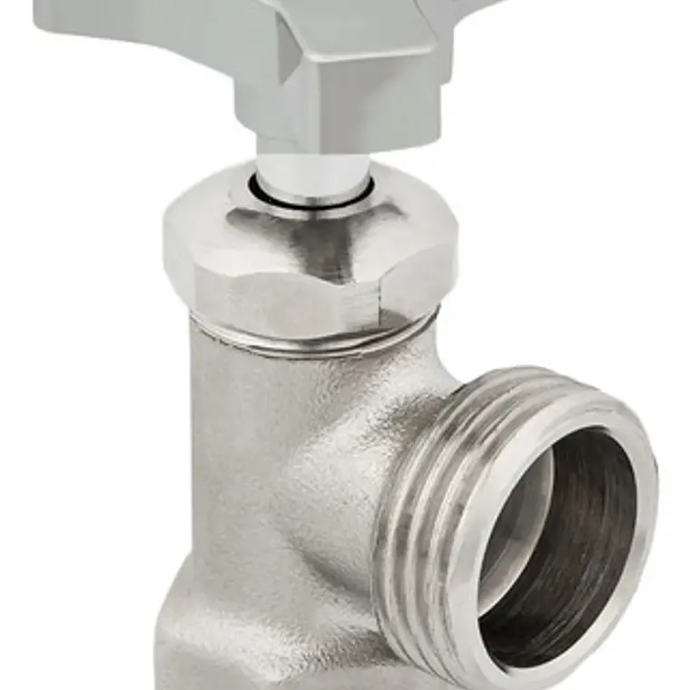 Llave Lavadora Satinada Metálica 1