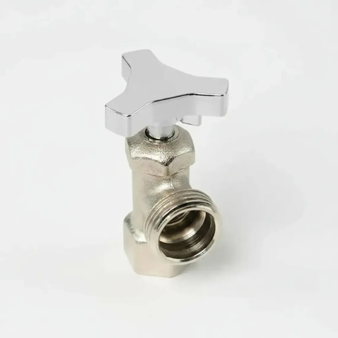 Llave Lavadora Satinada Metálica 2