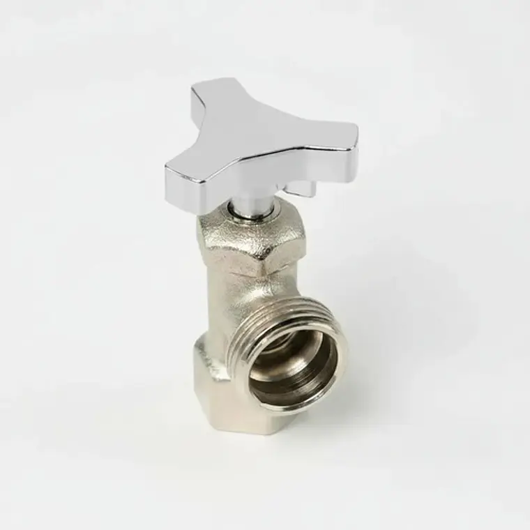Llave Lavadora Satinada Metálica 2
