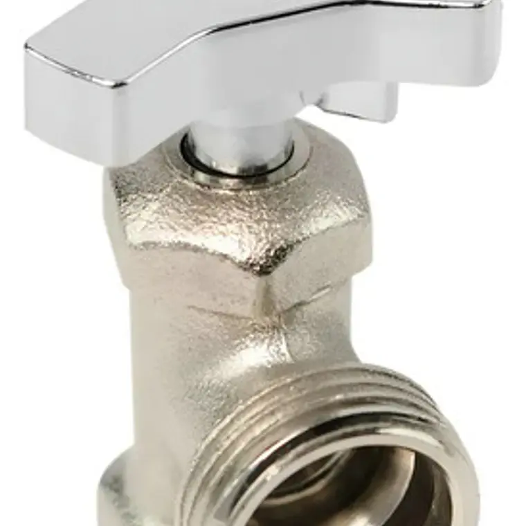 Llave Lavadora Satinada Metálica 3