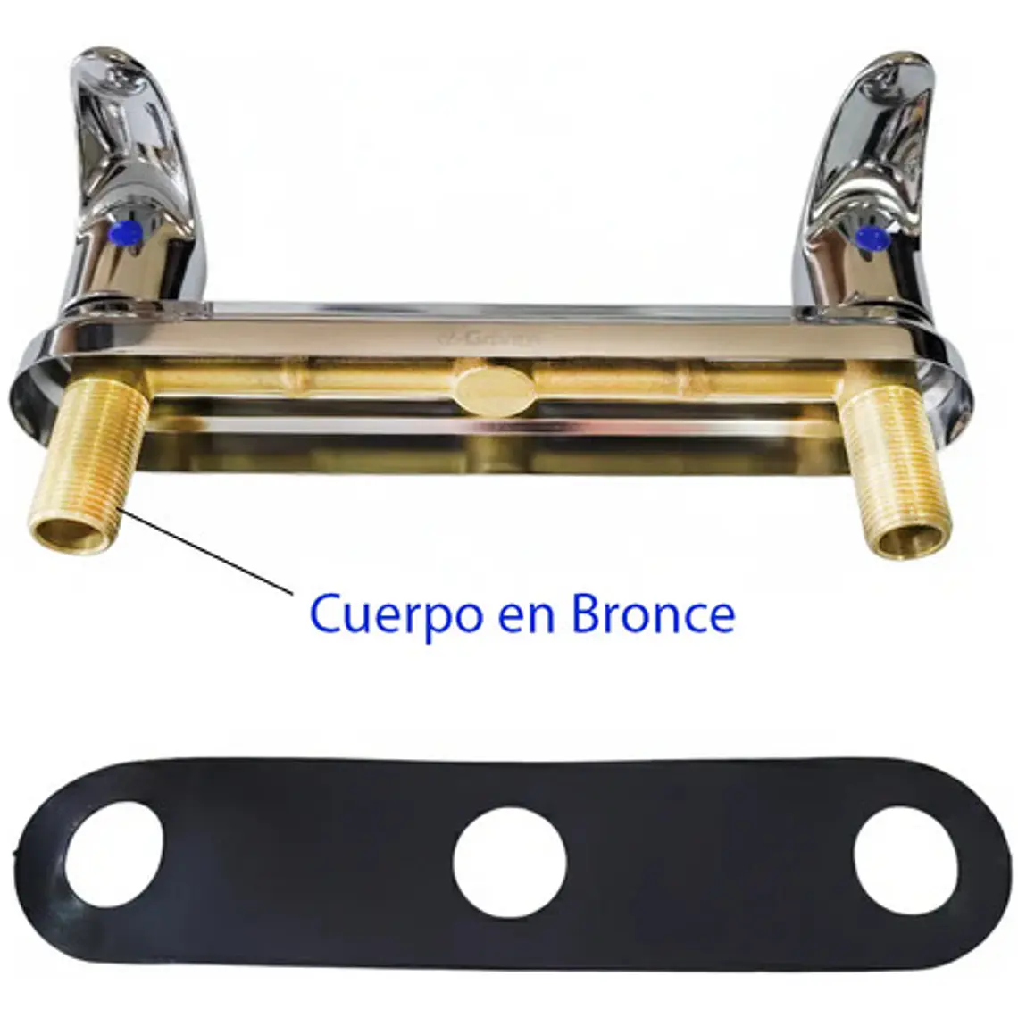 Llave Mezclador Lavaplatos Flexible 8 Pulgadas Plateado 3