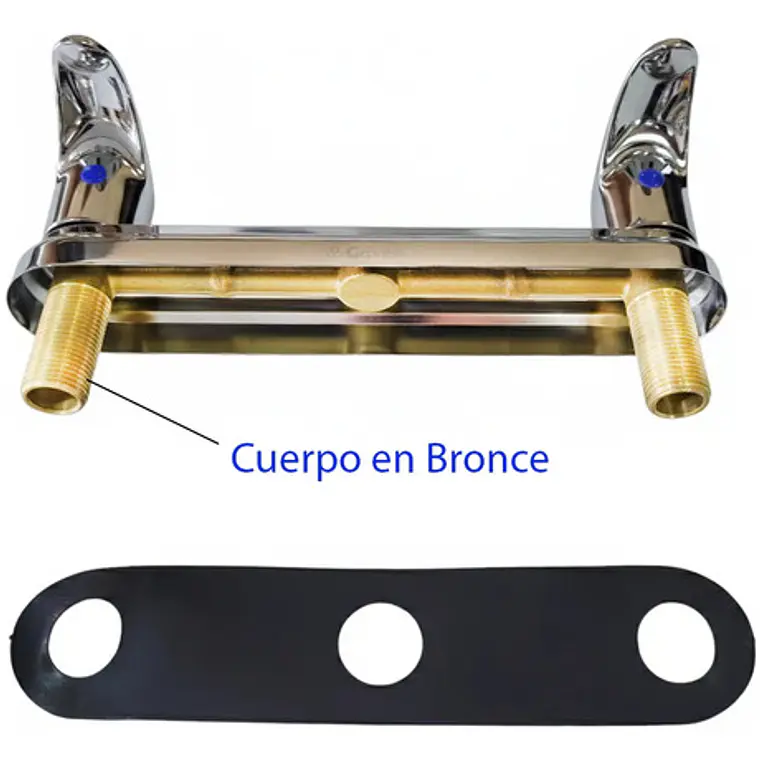 Llave Mezclador Lavaplatos Flexible 8 Pulgadas Plateado 3