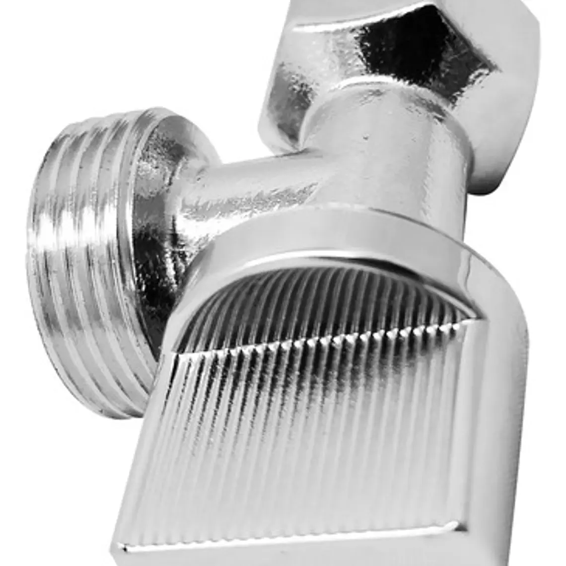 Llave Lavadora Cromada Metálica 3