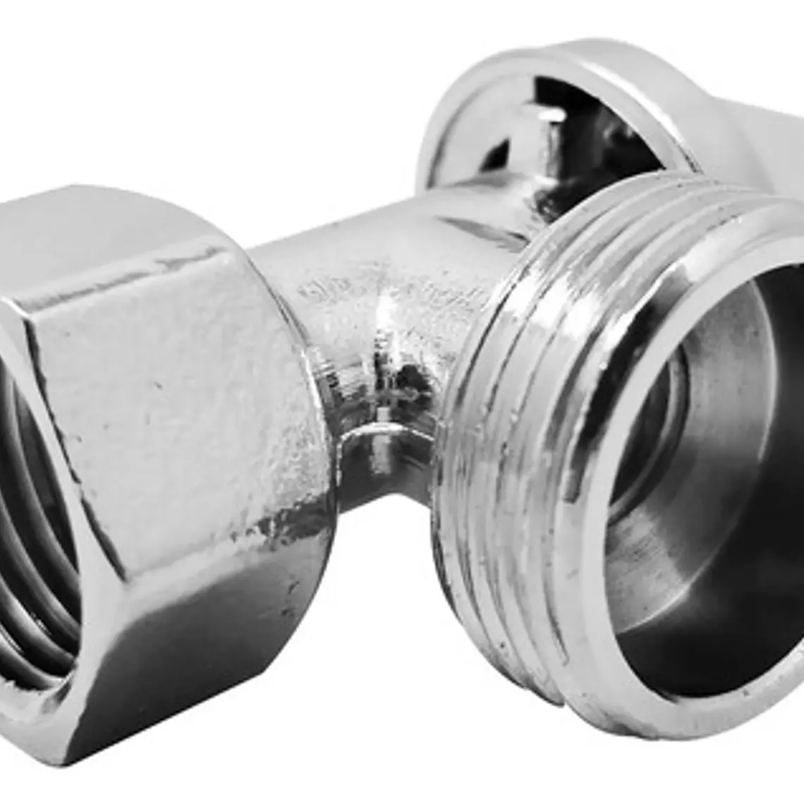 Llave Lavadora Cromada Metálica 4