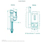 Kit Válvula Doble Descarga Y Válvula Entrada Grival Corona - Miniatura 5