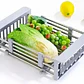 Secador Escurridor De Loza Frutas Verduras Plegable - Miniatura 12