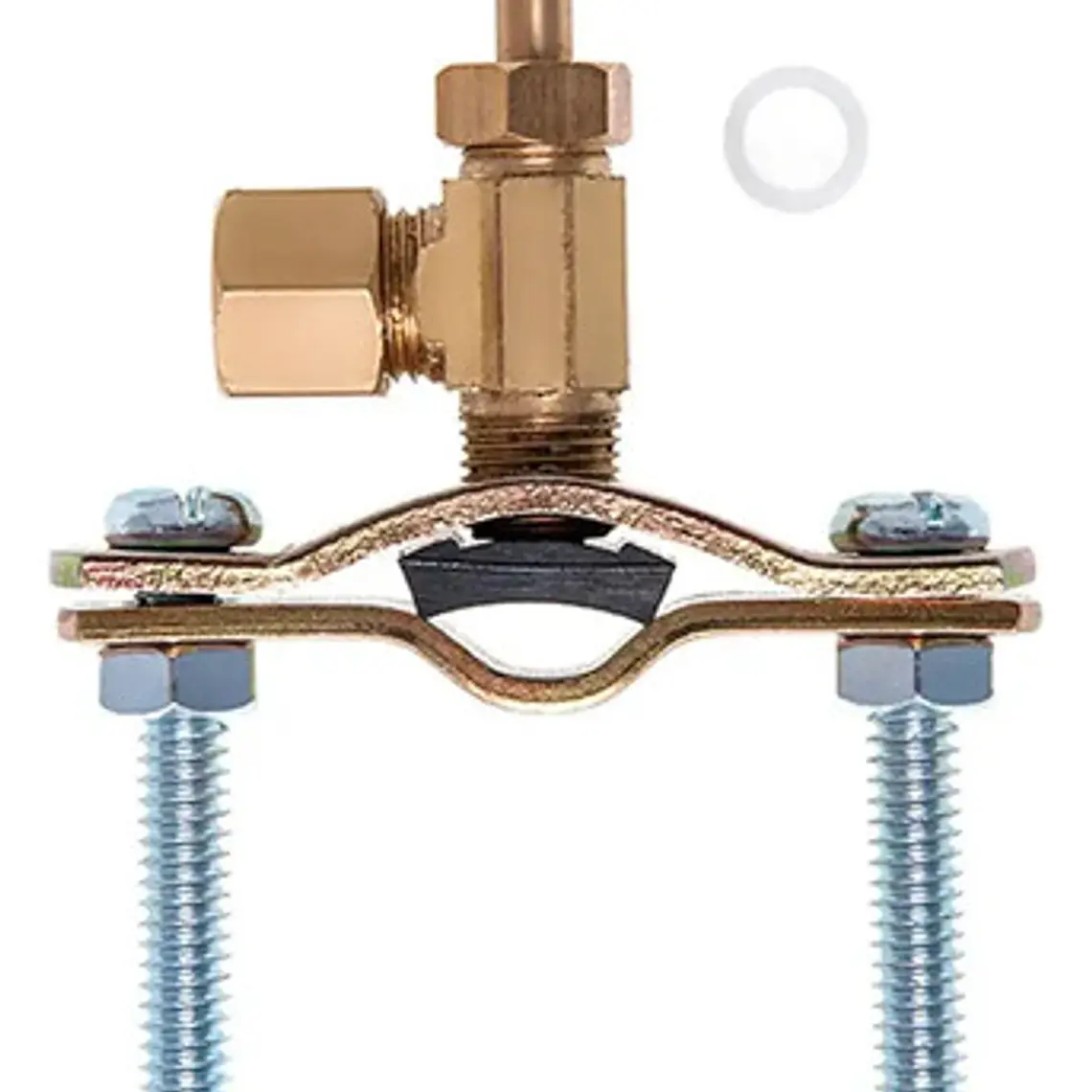 Llave Galapago Nevera O Filtro Agua Metálica 2