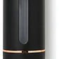 Dispensador De Jabón Liquido Plástico Negro Con Oro Rosa - Miniatura 3