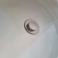 Desague Push Lavamanos Plástico Borde En Acero - Miniatura 2
