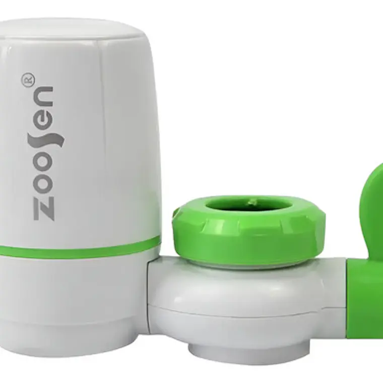 Filtro Purificador De Agua Para Adaptador De Grifo Color Blanco 4