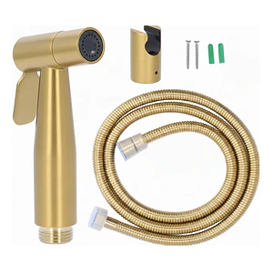 Ducha Bide Sanitario Dorado Mate Acero Inoxidable