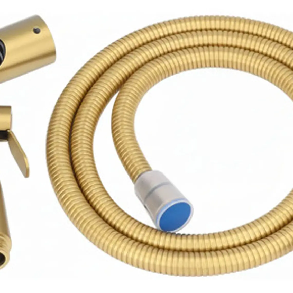 Ducha Bide Sanitario Dorado Mate Acero Inoxidable 8