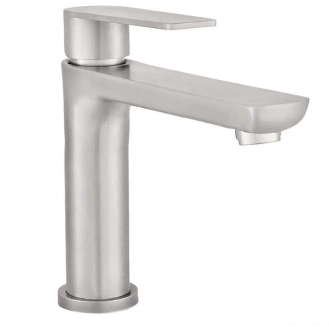 Llave Lavamanos Baja Acero Inoxidable 1