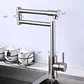 Llave Grifo Lavaplatos Monocontro Escualizable Acero Inox - Miniatura 4