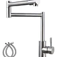 Llave Grifo Lavaplatos Monocontro Escualizable Acero Inox - Miniatura 7