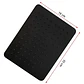 Regadera Ducha Para Baño Rectangular Negro Mate Negro Mate - Miniatura 4