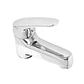 Griferia Llave Lavamanos Monocontrol Cromada Baja - Miniatura 1