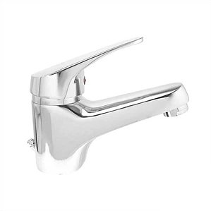 Griferia Llave Lavamanos Monocontrol Cromada Baja