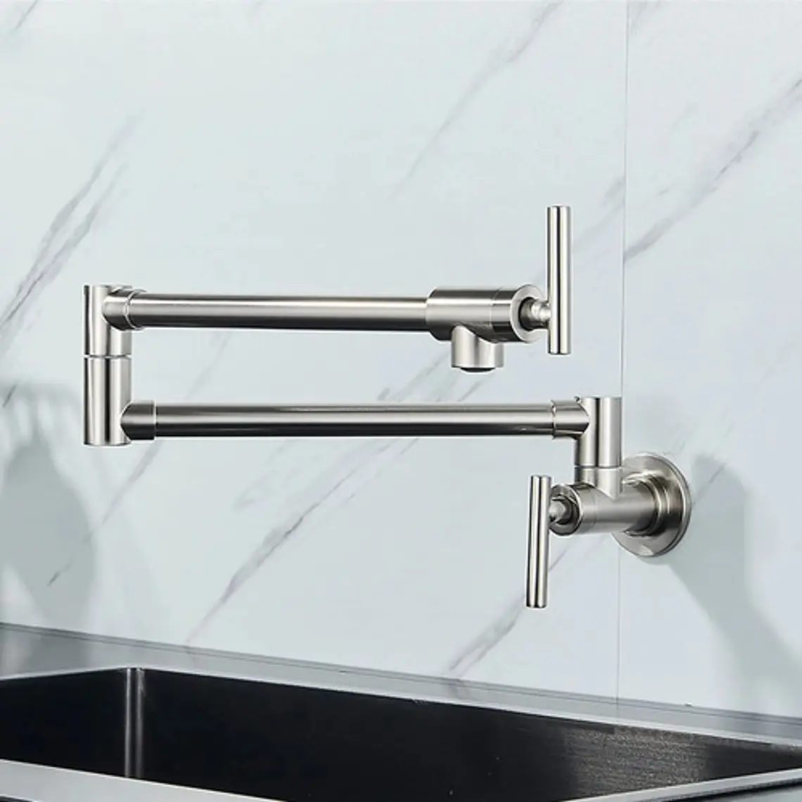 Llave Grifo Llena Ollas Escualizable Acero Inox 304 4