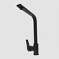 Llave Grifo Lavaplatos Monocontrol En Acero Negro Mate - Miniatura 3