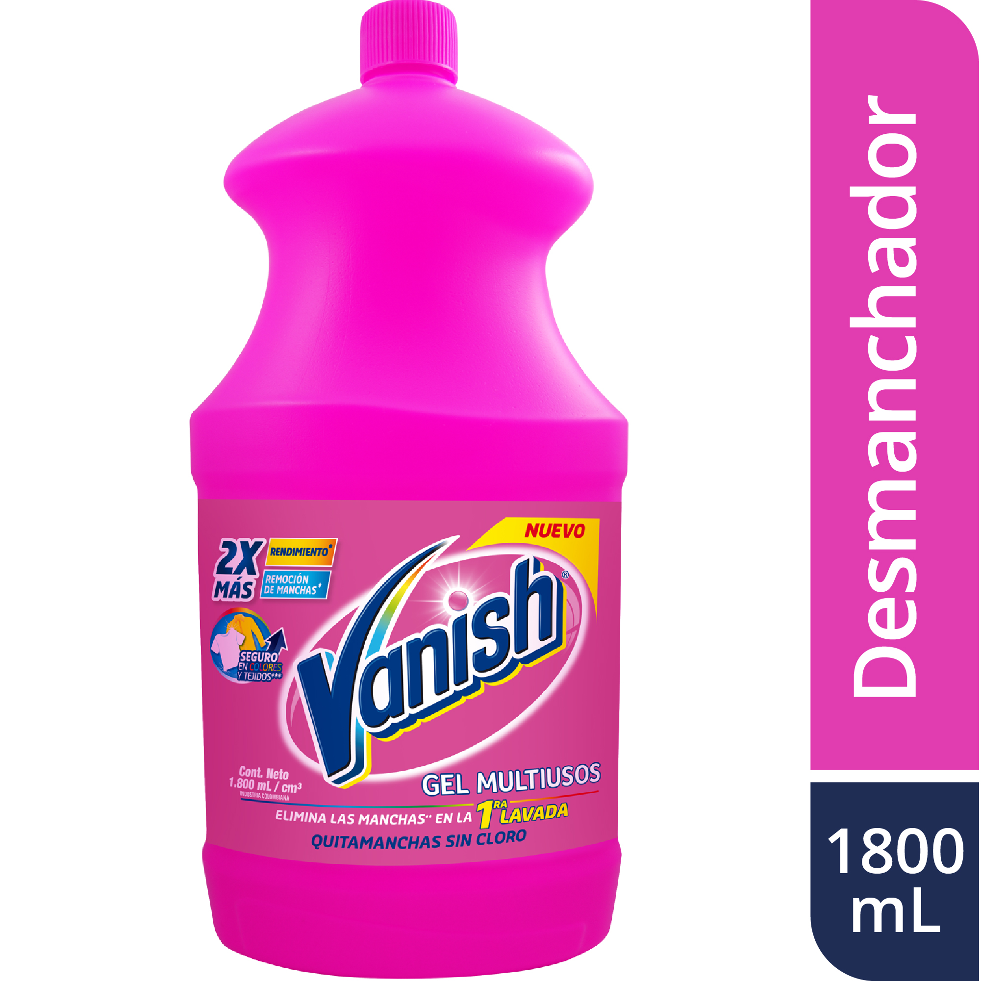 Vanish 1.8lt gel quitamanchas