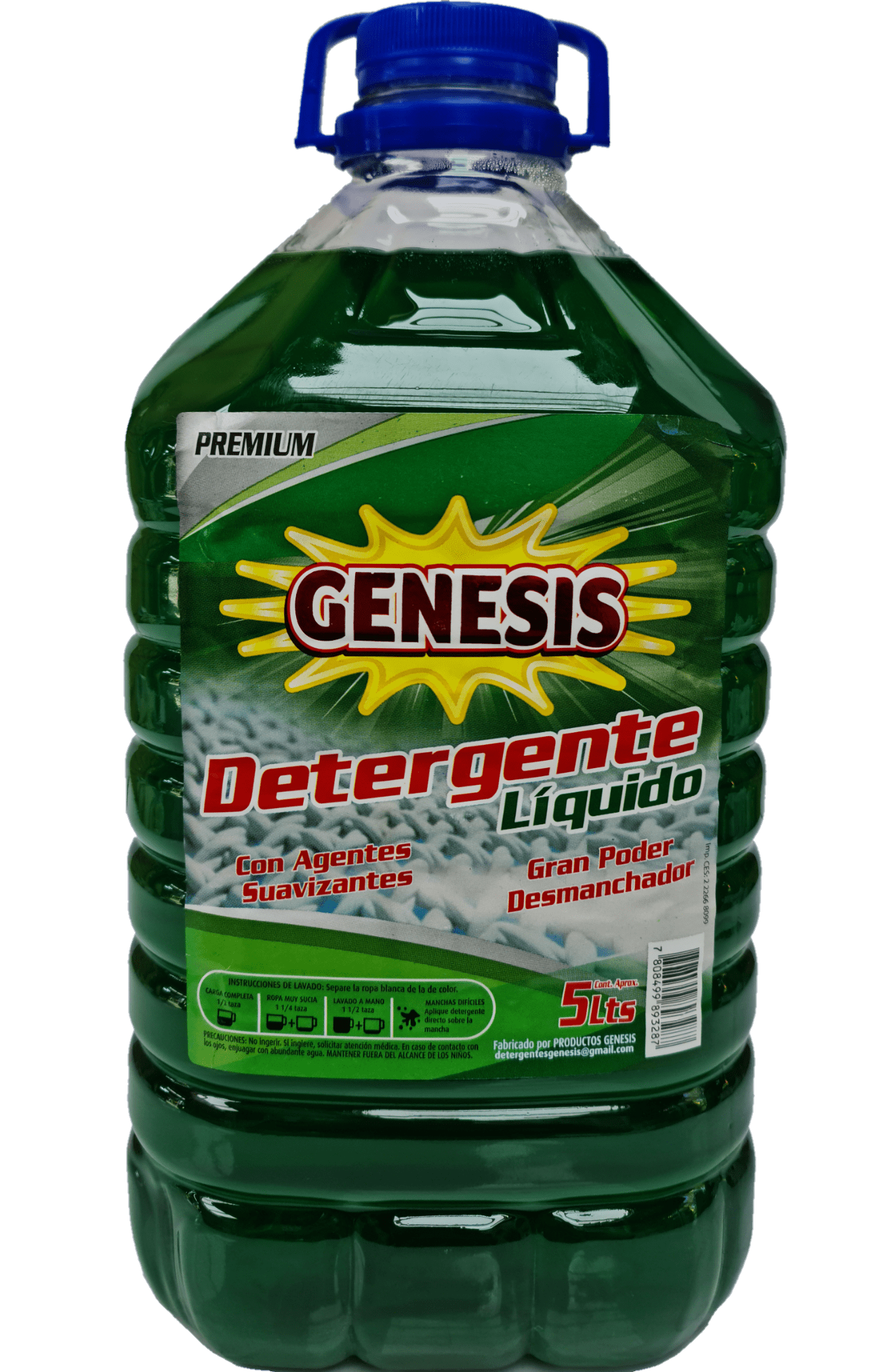 Detergente Concentrado Genesis 5lt