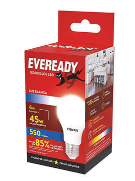 Ampolleta Eveready 6W