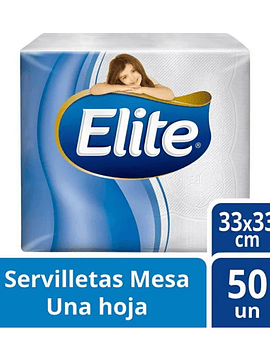 Servilleta Elite 33x33 50un