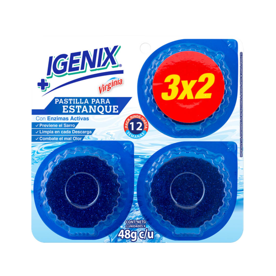Pastillas wc Igenix 3UN