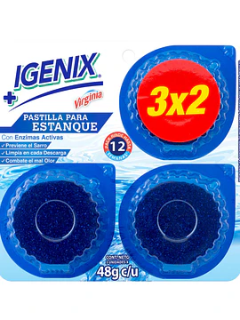 Pastillas wc Igenix 3UN