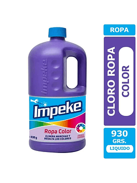 Cloro ropa color Impeke 930g