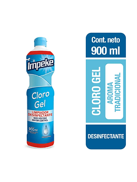 Clorogel 900ml impeke tradicional