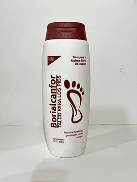 Borialcanfor talco pies 100g