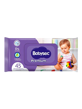 Toalla humeda Babysec 45un