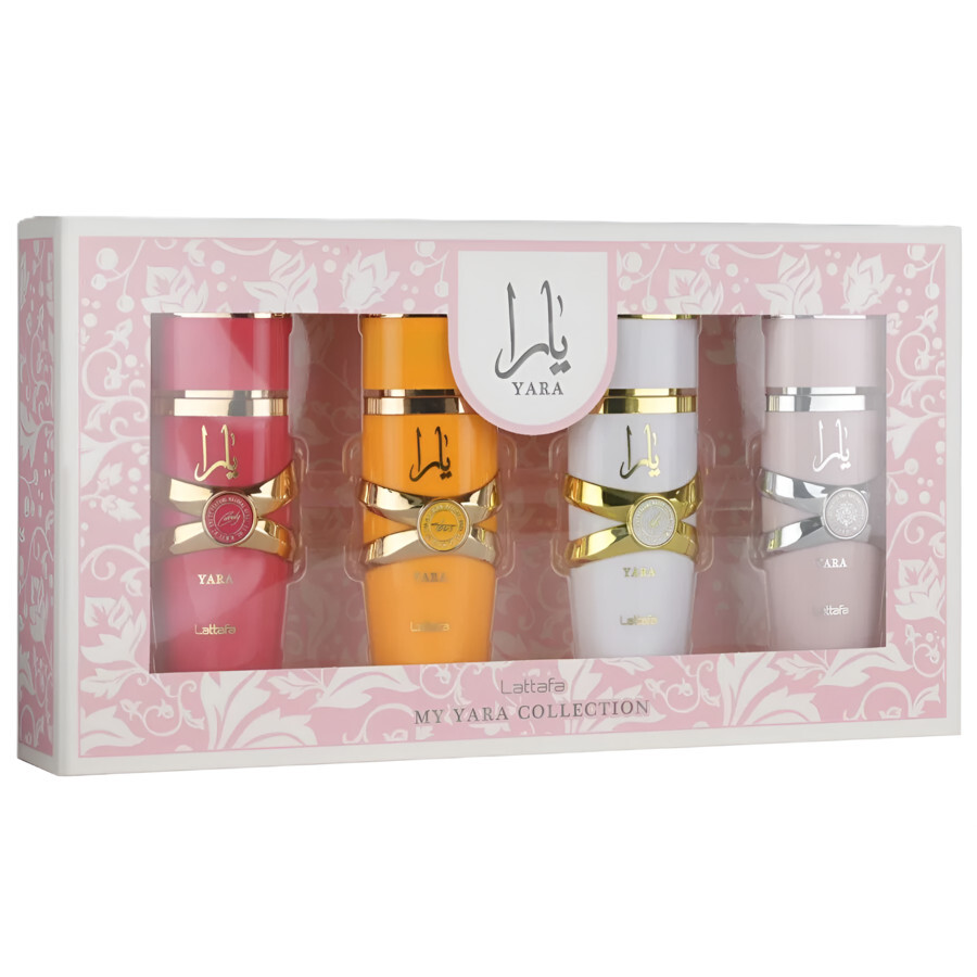 Estuche Lattafa Yara Candy + Yara Tous + Yara Moi + Yara Edp 25 Ml Mujer
